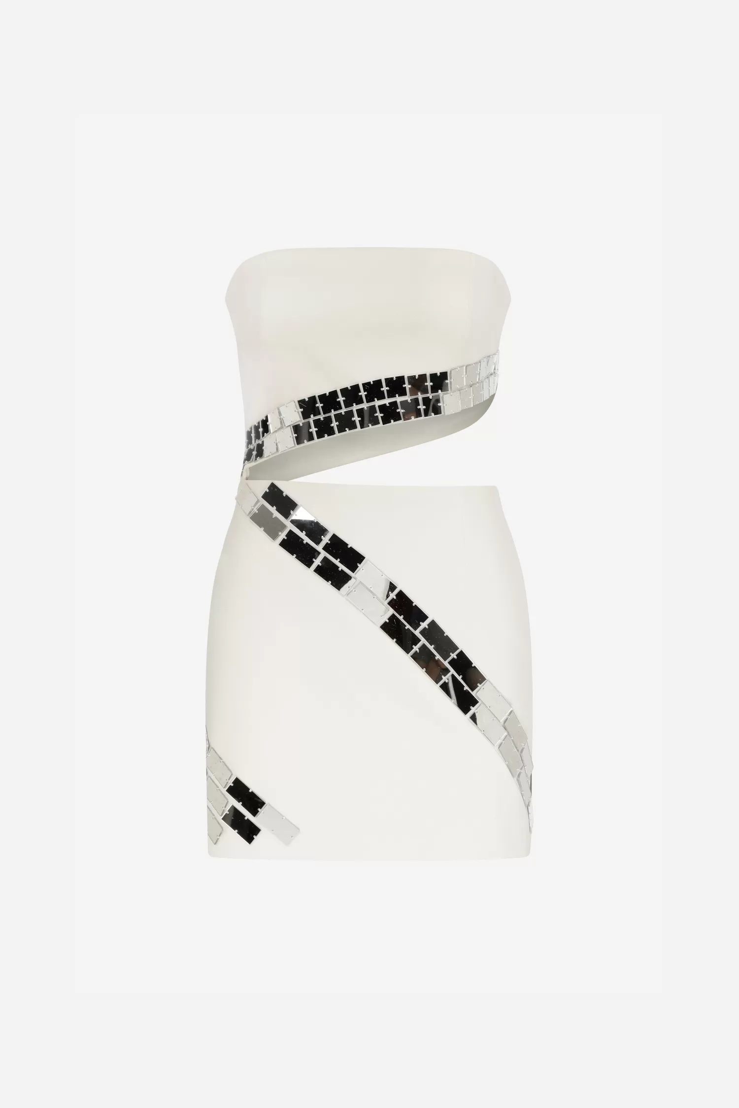 Flash Sale Chante - Strapless Mini Dress With Mirror Details Resort 24 | Dresses