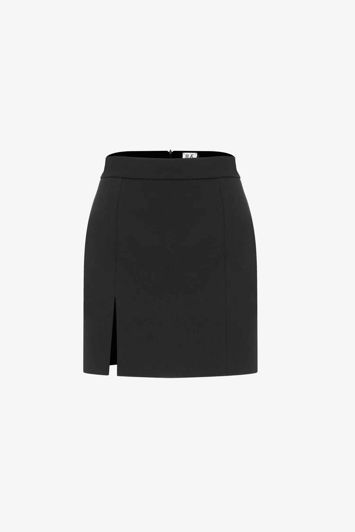 Fashion Janine - Mini Skirt With Front Slit Baby Don't Stay Up! | Skirts