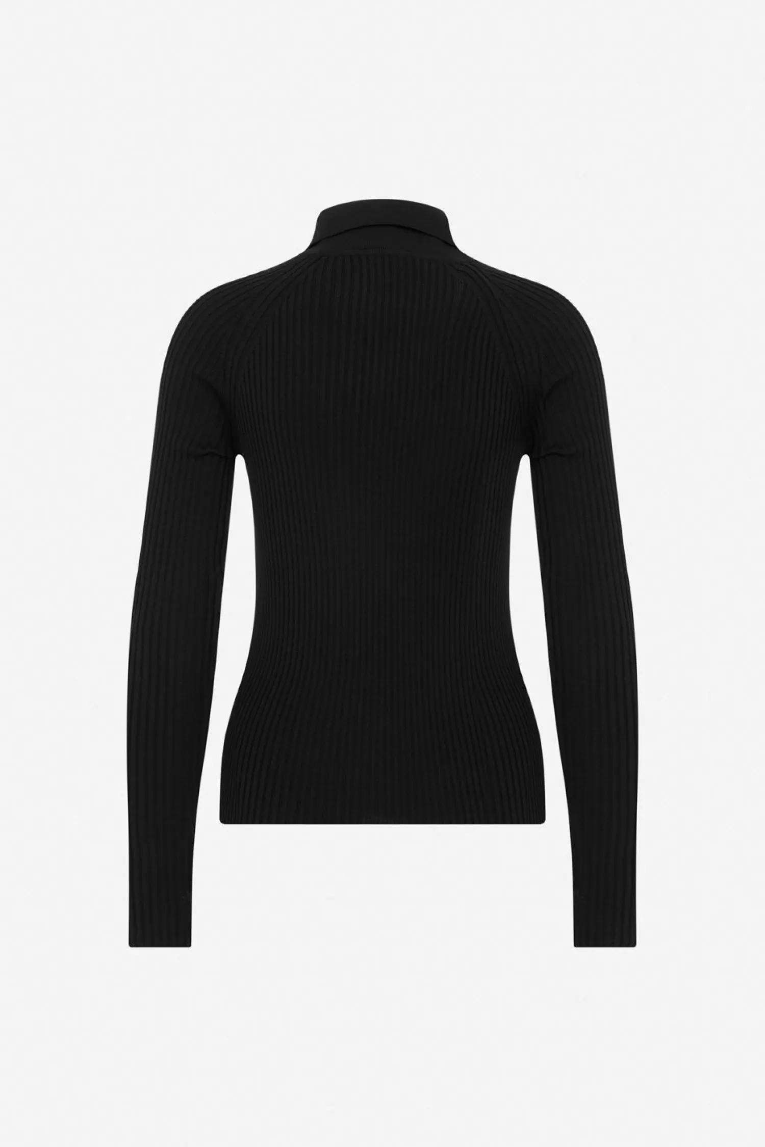 Store M谋lan - Polo Neck Ribbed Knit Top Fall/winter '25 | Shop By Look